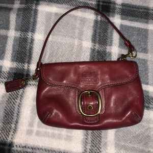 Coach Real Leather Wristlet